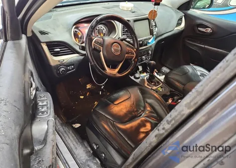 2016 Jeep Cherokee Limited from USA, damaged, VIN 1C4PJMDB3GW299215